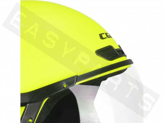 Helmet E-Bike CGM 801A EBI MONO yellow (shaped visor)